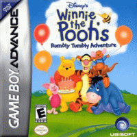 Winnie the Pooh Rumbly Tumbly Adventure GameBoy Advance US box art
